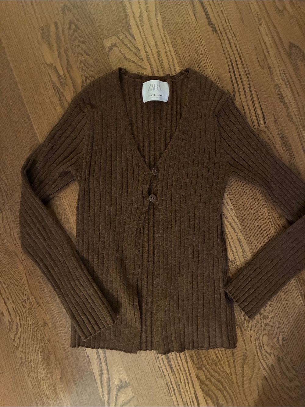 Zara ribbed cardigan, size 9-10